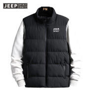 JEEP SPIRIT Áo Ghi Lê Nam Áo Ghi Lê Thời Trang Hàn Quốc Cotton Lông Vũ Thu