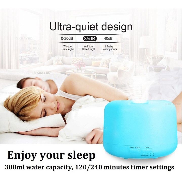Taffware HUMI Air Humidifier Aromatherapy Oil Diffuser + 7 LED - H770