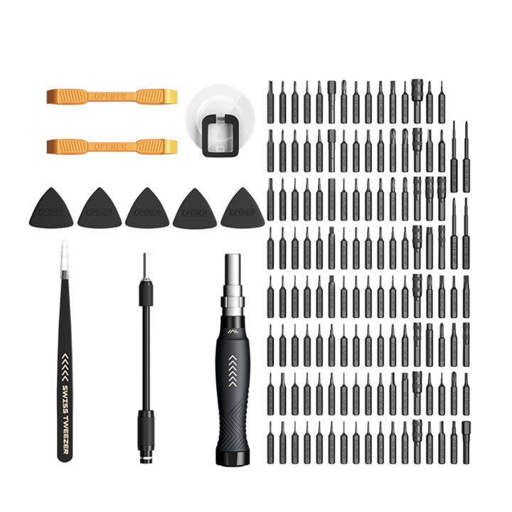 jakemy-jm-8183-145-in-1-screwdriver-amp-screw-bit-set-manual-multi-purpose-tool-set-with-slotted-amp-torx-bits-tweezers-professional-tool-kit-for-watch-laptop-and-other-electronic-devices