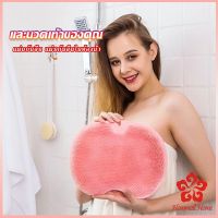 กันลื่น แผ่นซิลิโคนนวดเท้า  แผ่นขัดเท้า ถูหลัง  bathroom