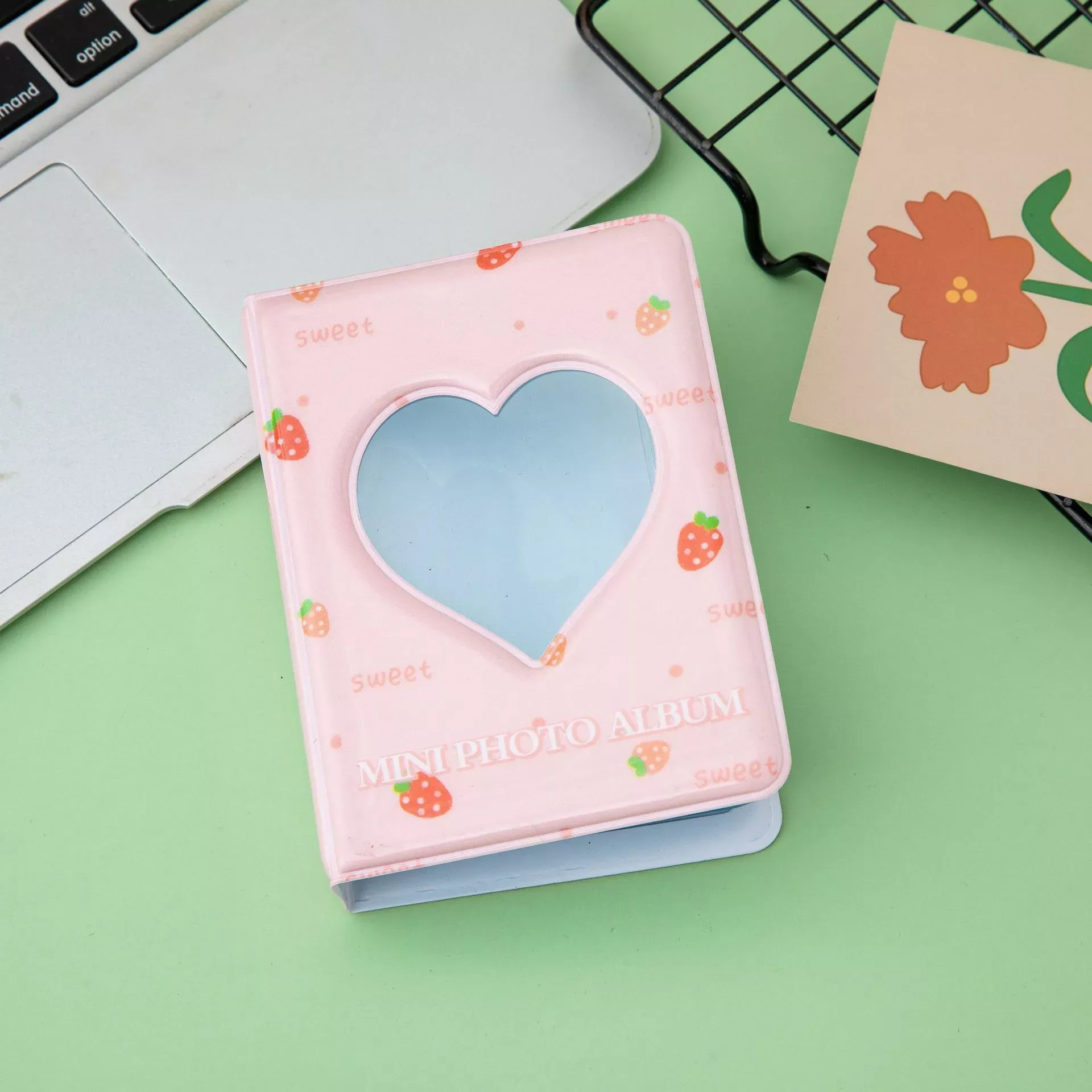 68 Pockets Mini Instax Photo Album Holder Candy Color Book Style Album for  3 Inch Mini