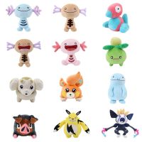 【CW】Cute Pokemon Peripheral Plush Toy Funny Cartoon Anime Pokemon Ellf Pillow Stuffed Doll Baby Toys For Birthday Gifts