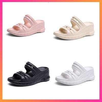 ✿ มาใหม่ fitflop รองเท้าแตะแฟชั่นฤดูร้อน ส้นหนา พร้อมริบบิ้น COD