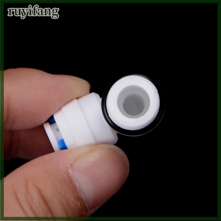 ruyifang-5pcs-1-4-ชายด้าย-1-4-od-tube-ro-water-elbow-quick-connector