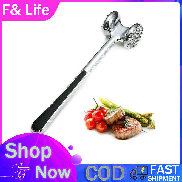 【ready Stock】 Meat Tenderizer Hammer Mallet Tool Pounder For