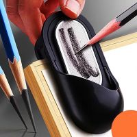 Multifunction Art Sketch Pencil Graphite Charcoal Carbon Stick Rod Sharpener Grinder With Easel Clip For Drawing Paper Holder