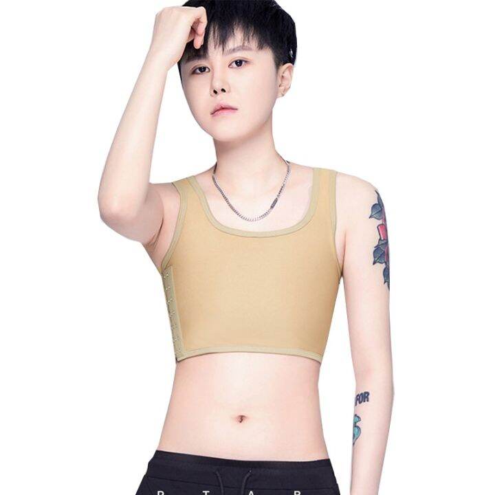 haleychan-3-rows-of-hook-mesh-breathable-plus-size-chest-binder-for-tomboy-trans-lesbian-crossdresser-ftm-corset-strapless-top