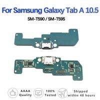 พอร์ตชาร์จ USB ดั้งเดิมสําหรับ Samsung Galaxy Tab A 10.5 T590 / T595 Charge Dock Charger Plug จอแสดงผล LCD Flex Cable Connect