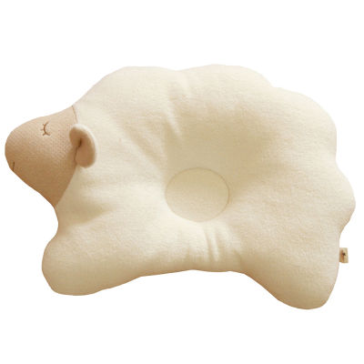 John N Tree Organic - Baby Protective Pillow (Cloud Lamb) - หมอนหัวทุย หมอนหลุมออร์เเกนิคเเท้100% จากเกาหลี