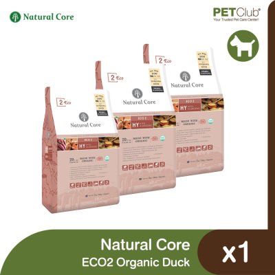 [PETClub] Natural Core ECO2 Organic Duck- อาหารเม็ดสุนัขสูตรเป็ด ออร์แกนิค