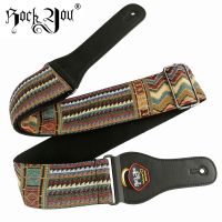 AA New High Quality Cotton Guitar Strap Acoustic Guitar Strap Electric Bass Guitar Strap Adjustable Length Widen 6.2 Cm