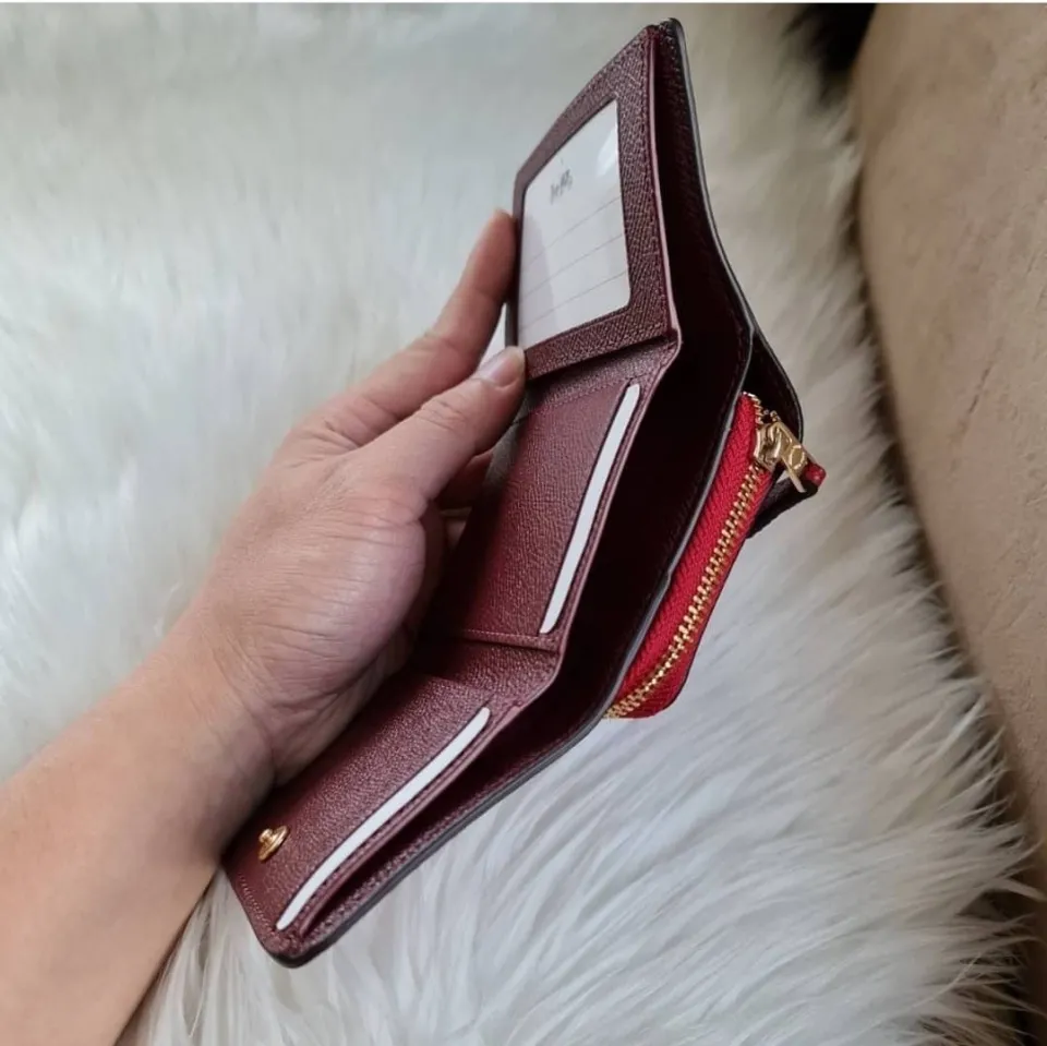 Buy [Coach] COACH Wallet (Trifold Wallet) F37968 37968 1941 Red Cross Grain  Leather Small Trifold Wallet Ladies [Outlet] [Brand] [Parallel Import] from  Japan - Buy authentic Plus exclusive items from Japan