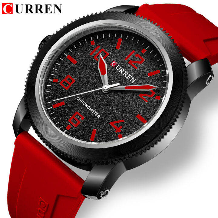 Curren military black on sale watch