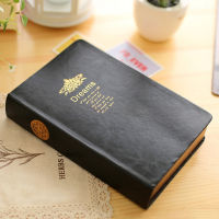 Super thick Retro Golden rim Blank Notebook Dream Hot stamping Soft Notepad large painting write Diary Stationery Journal Gift