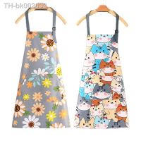 ✱◕✲ New Cotton Canvas Fashion Waterproof Apron Kitchen Aprons for Women Men Cooking Female Adult Waist Thin Breathable Male Work