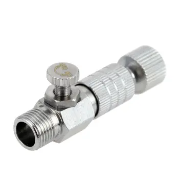 Airbrush Quick Disconnect Coupler Release Fitting Adapter with 5 Male  Fitting, 1/8 INCH M-F 