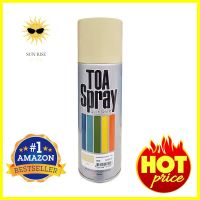 สีสเปรย์ TOA #60 IVORY 400 ซีซีACRYLIC LACQUER SPRAY PAINT TOA #60 IVORY 400CC **สินค้าแนะนำ**