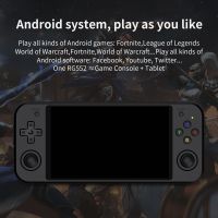 RG552 Pocket Game Player Large Screen Touch Screen Came Console 5.36 Inch IPS 1920X1152 16G Dual Systems Android Linux (A, )