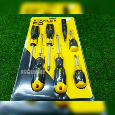 STANLEY ชุดไขควง รุ่น STHT92002-8 (6 ชิ้น) + ไขควงลองไฟ ดิจิตอล 1อัน Screwdriver Set ชุดไขควง พร้อม ไขควงเช็คไฟดิจิตอล ไขควง จัดส่ง KERRY