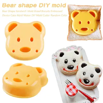 1pc Bear Shaped Sandwich Crust Cutter