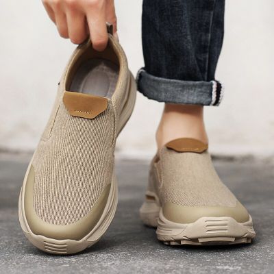 New Casual Shoes New Spring Summer Casual Shoes Men Sneaker Trendy Comfortable Mesh Fashion Men Shoes Plus Large Size 36-46
