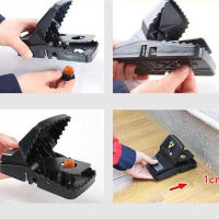 A Peassion Reusable rat trap catching mice mouse mousetrap spring rodent trap-easy catcher