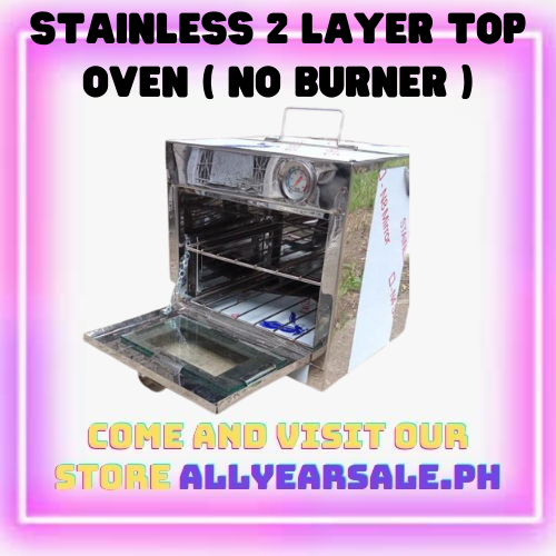 HIGH QUALITY PURE STAINLESS TOP OVEN ( NO BURNER ) BEST FOR BUSINESS