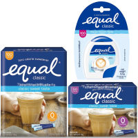 Equal Classic อิควลคลาสสิค ผลิตภัณฑ์ให้ความหวานแทนน้ำตาล โลว์คาร์บ น้ำตาลเทียม ไม่มีแคลอรี่