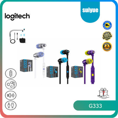Logitech G333 ชุดหูฟัง Usb-C และ 3.5 มม. Aux