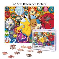 Pokemon - Poke Bubbles-Alola Wooden Jigsaw Puzzle 500 Pieces Educational Toy Painting Art Decor Decompression toys 500pcs