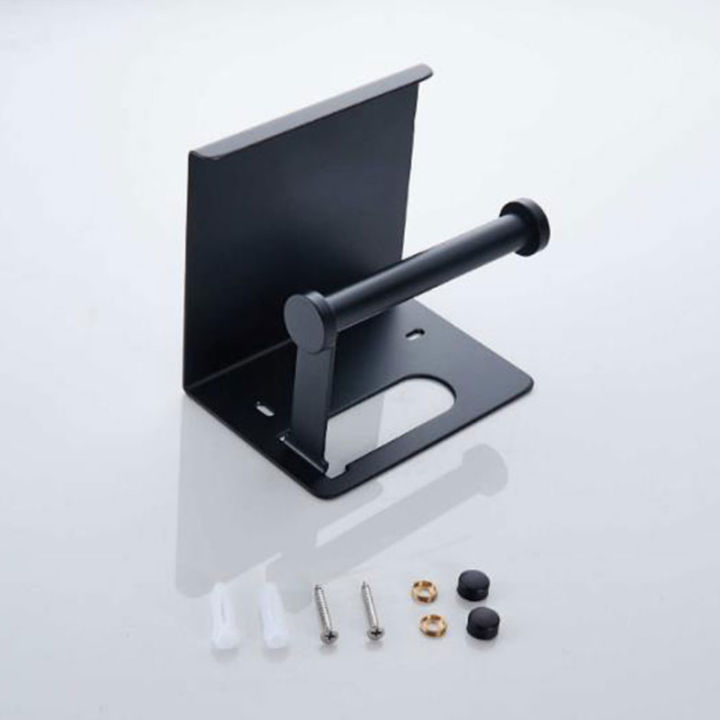 toilet-paper-roll-holder-wall-mount-bathroom-toilet-tissue-holder-with-mobile-phone-storage-shelf-matt-black-stainless-steel
