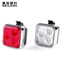 【cw】2020 New Mountain Bike Taillight USB Rechargeable Bicycle Light Bicycle Headlight Warning Light Bicycle Accessories ！