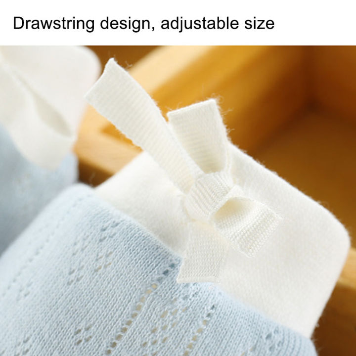 mododo-เด็กถุงมือเกาปรับสีบริสุทธิ์อ่อนนุ่มผ้าฝ้าย-breathable-ทารกอุปกรณ์1คู่ทารกแรกเกิดถุงมือเด็กถุงมือ