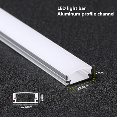 5-10PCS DHL 1m LED strip aluminum profile for 5050 5730 LED hard bar light led bar aluminum channel housing withcover end cover