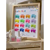 สีนีออนแบรนด์Kaiseชาร์ตน้องหมีสีแน่น