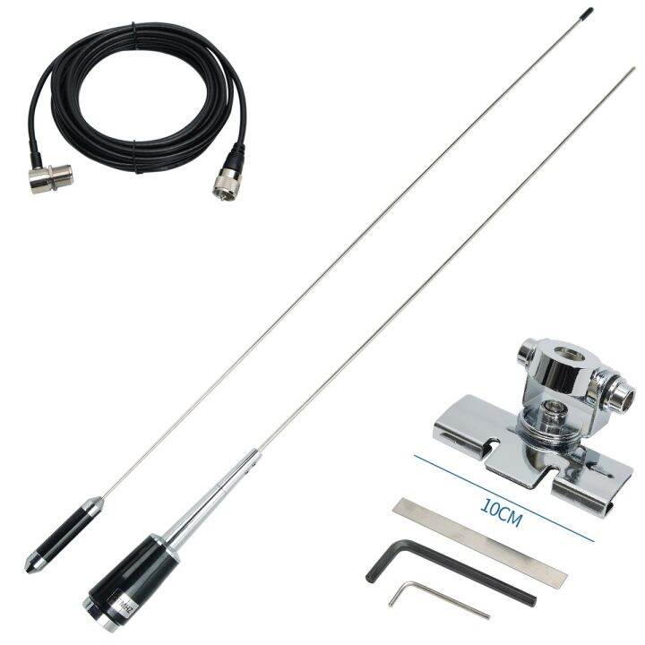 CB Antenna 27Mhz 110CM CB Radio Antenna PL259 Male Compatible Midland