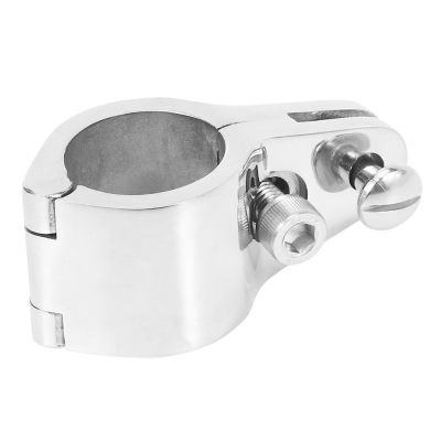 25Mm Fitting Boat Bimini Top Hinged Jaw Slide Marine Hardware 316 Stainless Steel with 2 Screws Easy Install