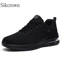 Black Comfortable Sports Shoes for Men Size 47 Atmospheric Air Cushion For Walk Shoes Sneakers Casual Running Shoes Footwear