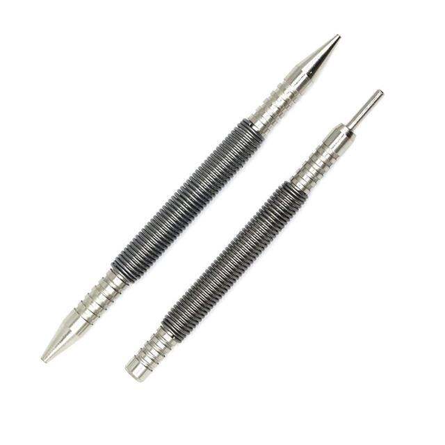 lz-trawe2-spring-tool-hammerless-nail-set-center-pin-punch-spring-loaded-marking-metal-woodwork-drill-bit-door-pin-removal-tool