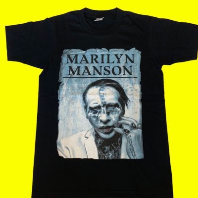 เสื้อ Marilyn Manson ใส่สบาย คลาสสิค