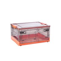 Front Open Storage Box Household Side Open Toy Book Plastic Storage Box Sub Organize