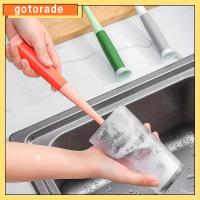 GOTORADE แบบ3 in 1 แปรงทำความสะอาดถ้วย แปรงรายละเอียดฝาถ้วย มัลติฟังก์ชั่ แปรงขวดน้ำ ของใหม่ ด้ามจับแบบยาว แปรงทำความสะอาดขวด