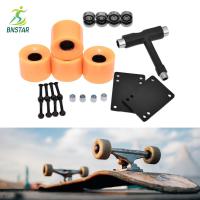 BNSTAR อะไหล่ล้อสเก็ตบอร์ด78A 4x 60X4ชิ้นส่วนลูกกลิ้ง Longboard 5มม.