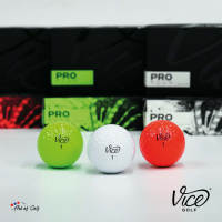 ลูกกอล์ฟ Vice รุ่น Pro Plus (โปรโมชั่น 6 กล่อง)  แถมฟรี!! หมวก Vice Golf