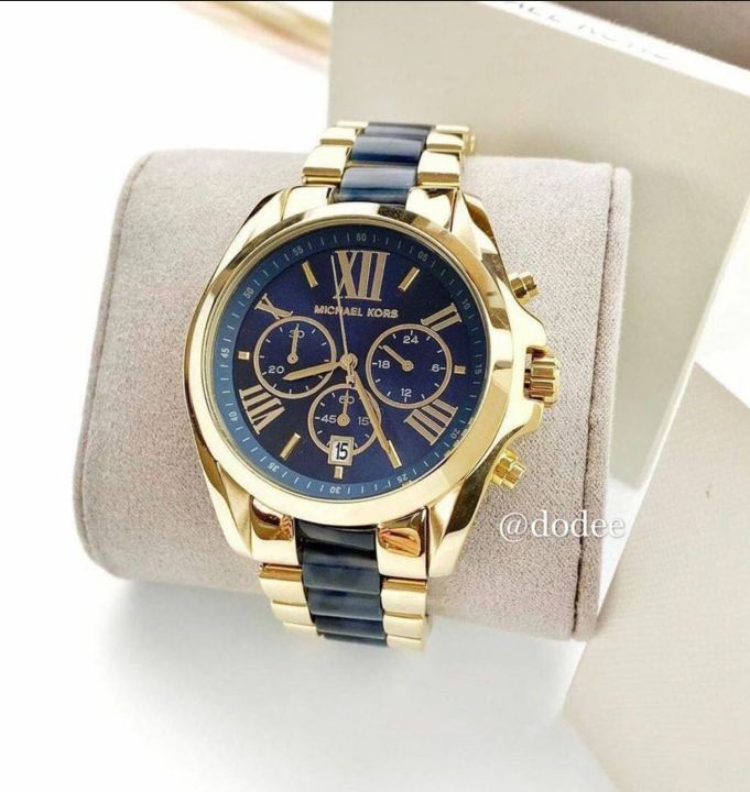 Michael Kors Chronograph Bradshaw Ladies Watch MK5976 Blue   WatchShopcom