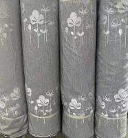 New Style Stain Resistant Luxurious Design Jacquard Curtain Fabric For Home Deco in Stock