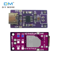 diymore เครื่องชาร์จแบตเตอรี่ชนิด diymore Type-C 1S 2S 3S 1.5V 3V 4.5V NiMH โมดูลชาร์จไฟป้องกันคู่