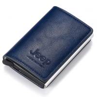 Bank Card Holder Container Men Wallets Genuine Leather Slim Male Walet Small Money Clip Luxury Business Bag Women Coin Purses