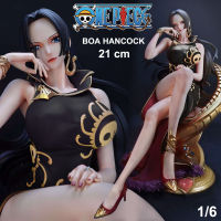 Figure ฟิกเกอร์ Singularity Studio จากการ์ตูนเรื่อง One Piece วันพีซ เต็มพิกัดสลัดจอมลุย วันพีช Boa Hancock โบอา แฮนค็อก 1/6 เสื้อสีดำ Resin Statue Ver Anime อนิเมะ การ์ตูน มังงะ คอลเลกชัน ของขวัญ Gift จากการ์ตูนดังญี่ปุ่น New Collection Model โมเดล