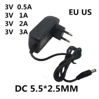 1PCS AC/DC Adapter DC 3V 0.5A 1A 2A 3A AC 100-240V Converter Adapter 5Volt 1000MA Power Supply Charger EU US Plug-Denq